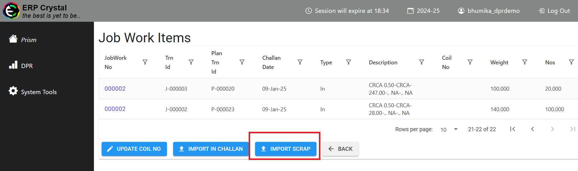 Access Production Plan