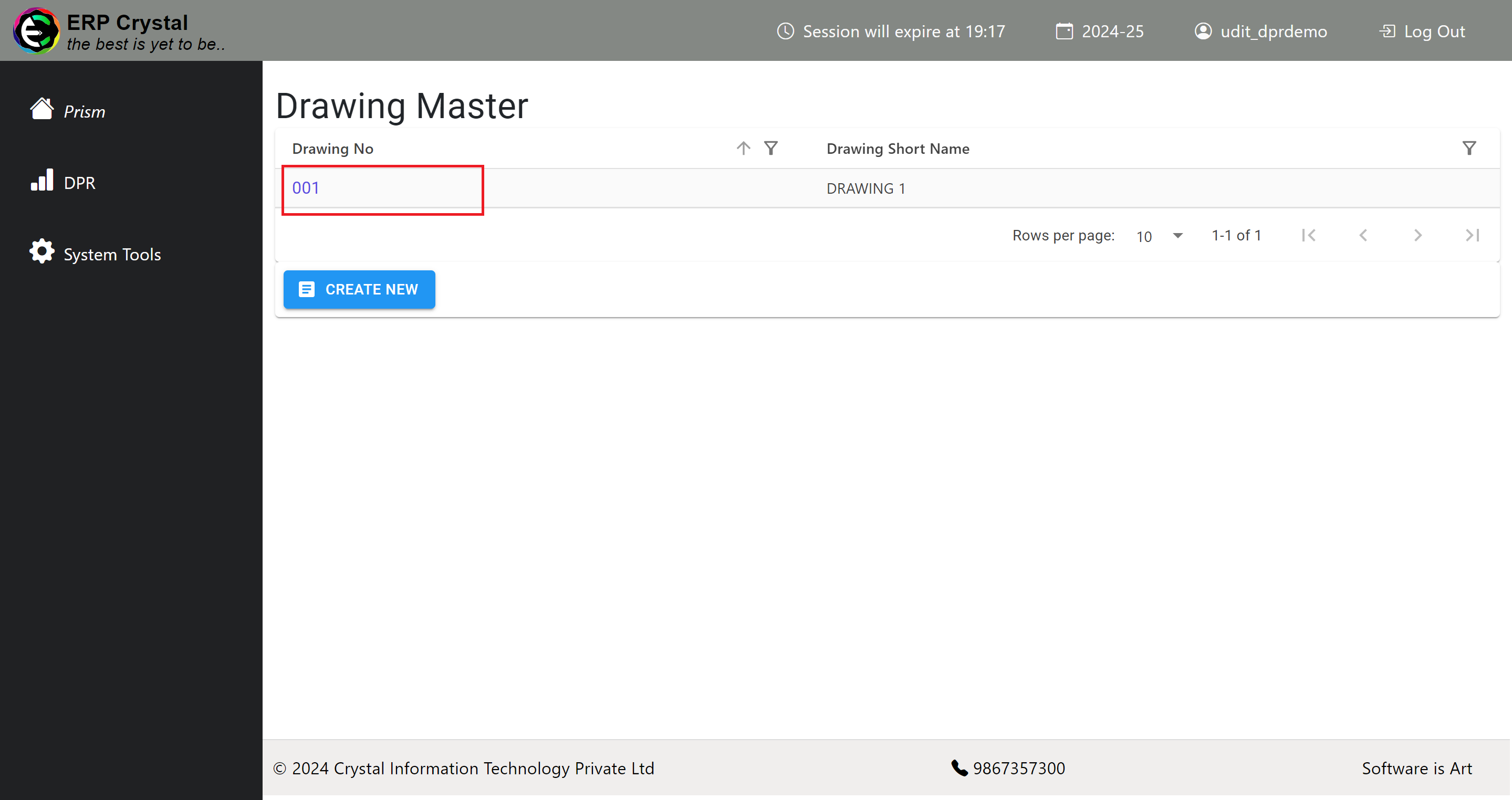 Drawing Master Index